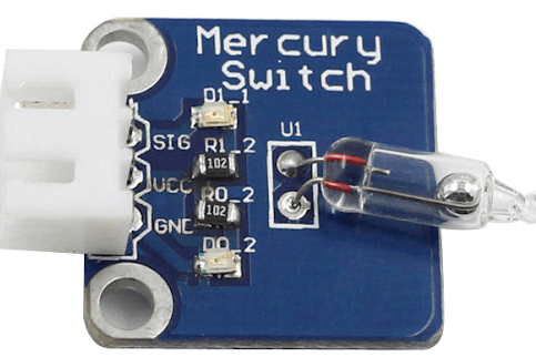 What are the different types of mercury switches?