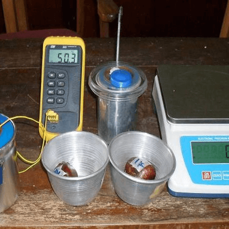 The device of measurement: heat vs temperature