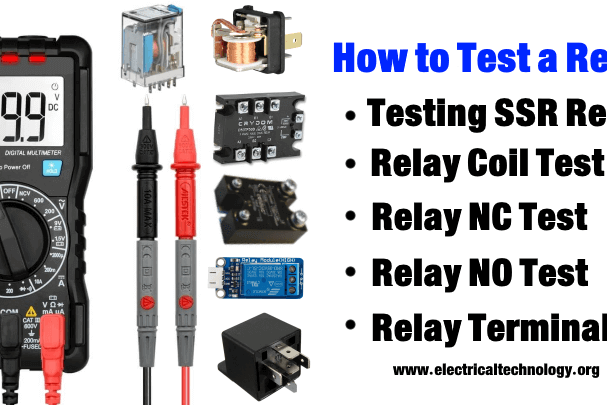 How to test relay with multimeter