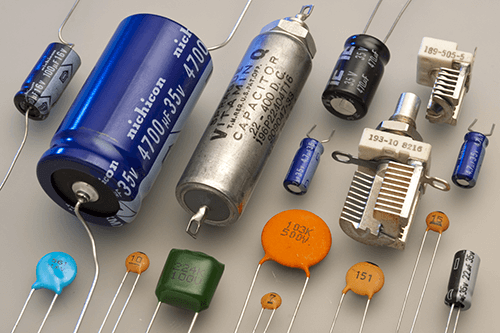What does the capacitor look like?