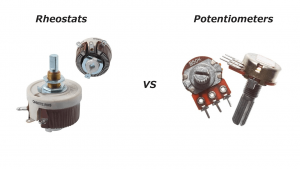 What is the difference between rheostat vs potentiometer?