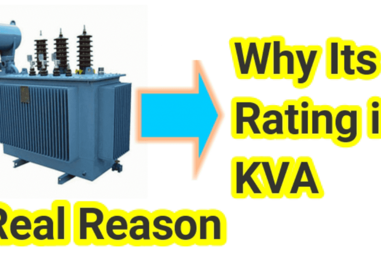 Why Is A Transformer Rated In KVA But Not In KW?