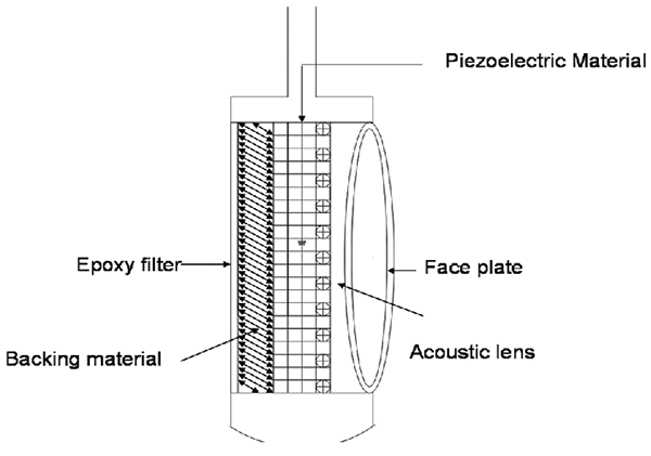 Components of an ultrasonic transducer