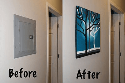 How to Hide a Circuit Breaker Box in the Most Creative Way