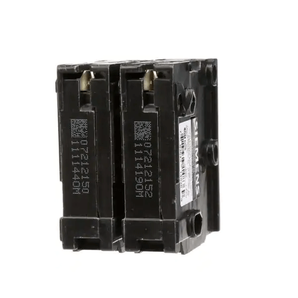 What are the dangers of using the wrong circuit breaker on Siemens panelboard?