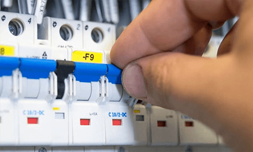 Fixing the Red Light on A Circuit Breaker