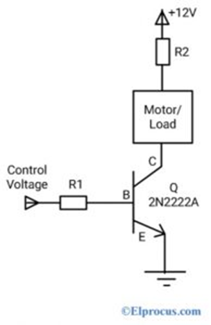 KSP2222A Transistor Working as a Switch