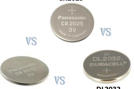 DL2032 vs  CR2032: What's the difference between them?
