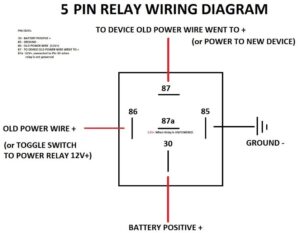 How to Wire and Test a 5 Pin Relay?