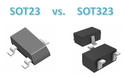 SOT23 vs SOT323: What's the difference between them?