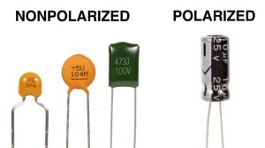 Differences between Polarized and Non-polarized capacitors