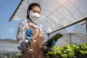 The use of IC chips in agriculture and farming
