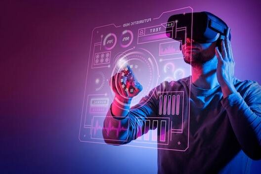 The use of IC chips in virtual and augmented reality